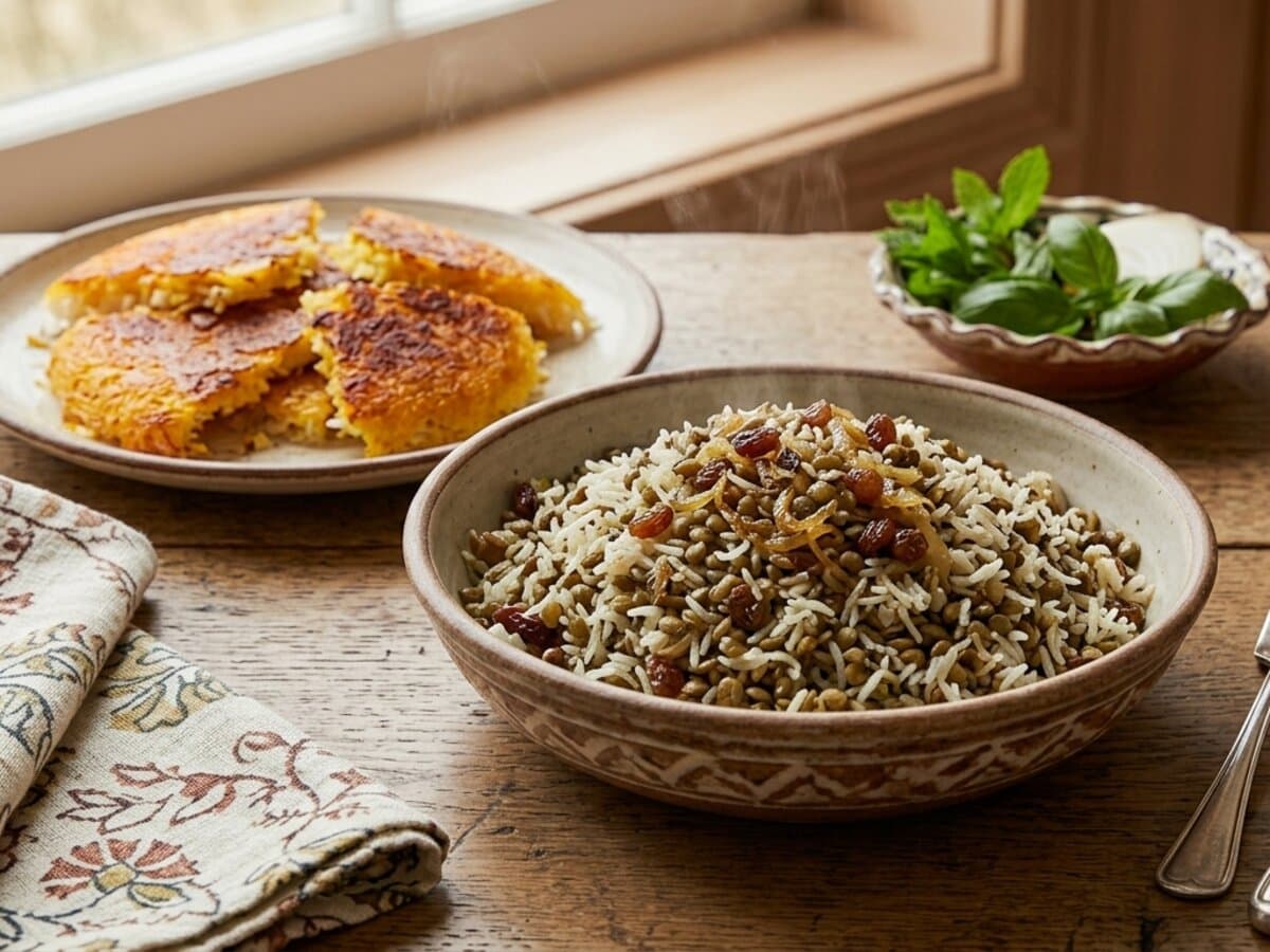 Vegan Adas Polo
